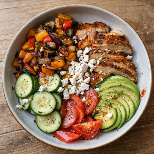 Peri peri chicken bowl
