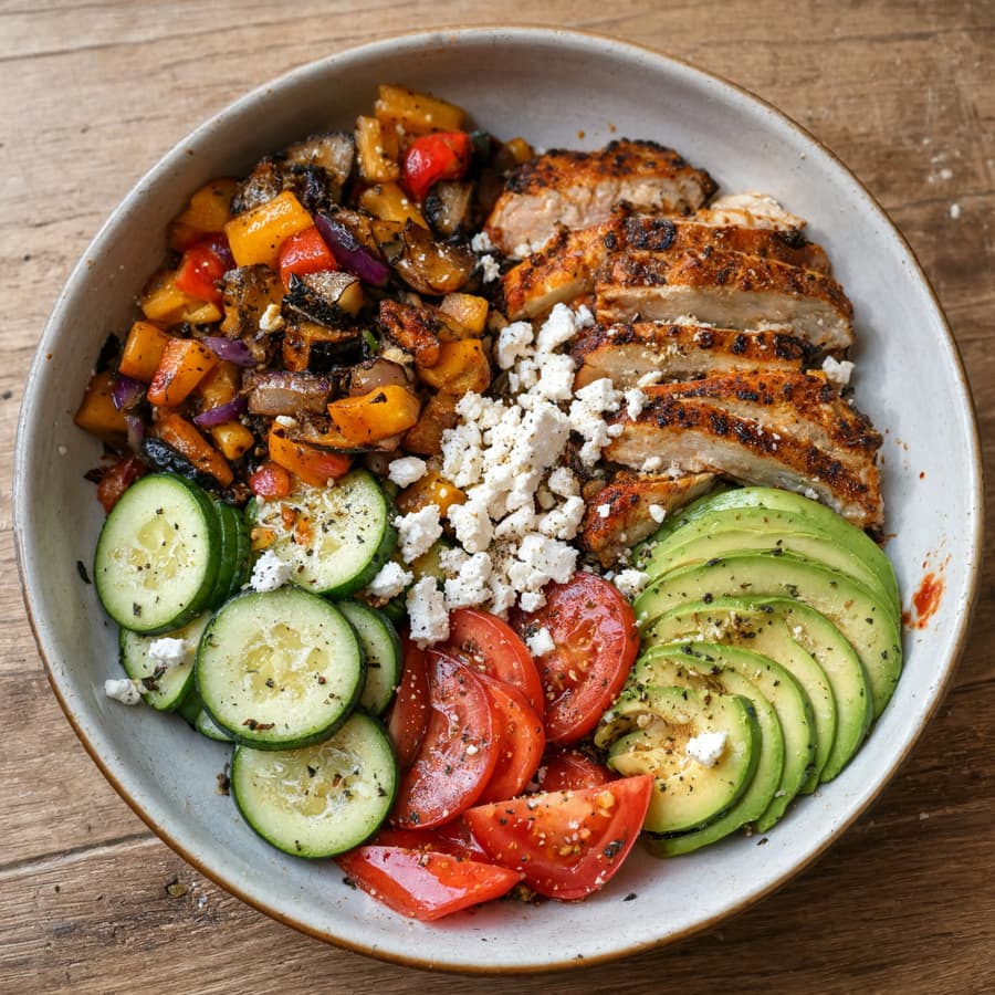 Peri peri chicken bowl